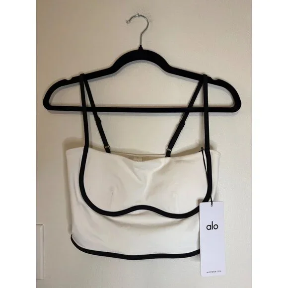 Alo Yoga Set Airbrush Streamlined Bra Tank And Airbrush Streamlined Skirt Auth - Picture 2 of 7